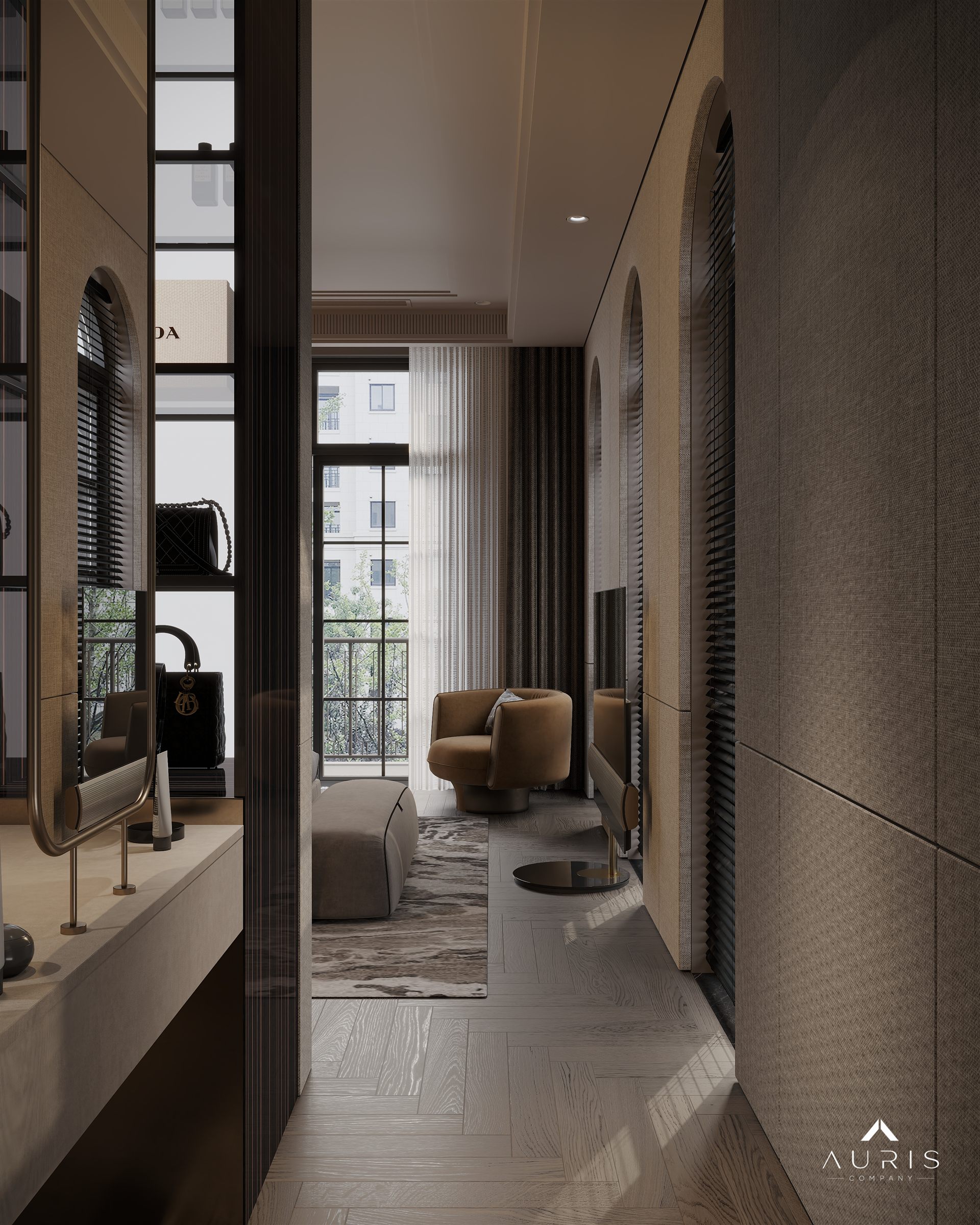 Modern interior design in Dubai