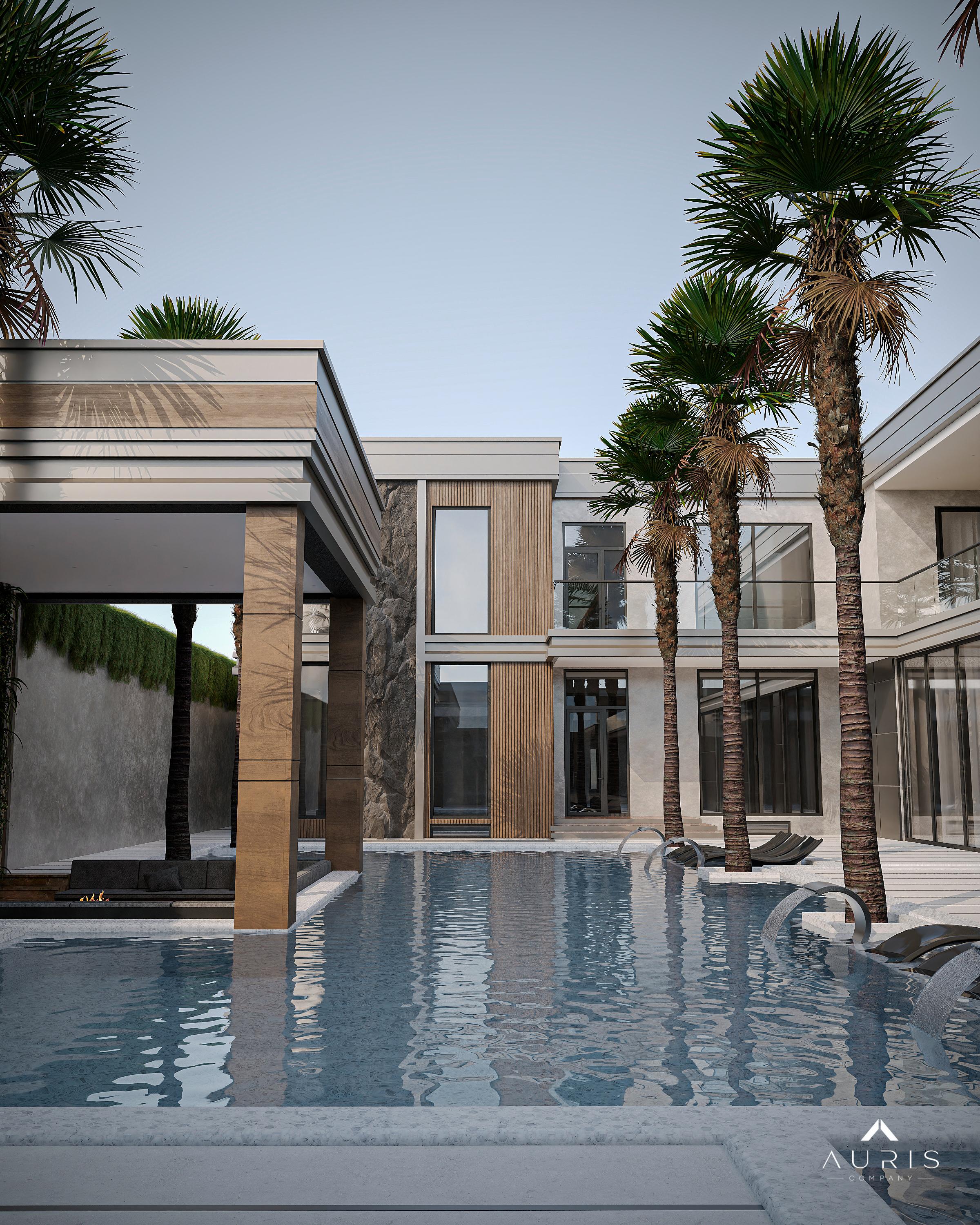 Modern residential exterior by Auris