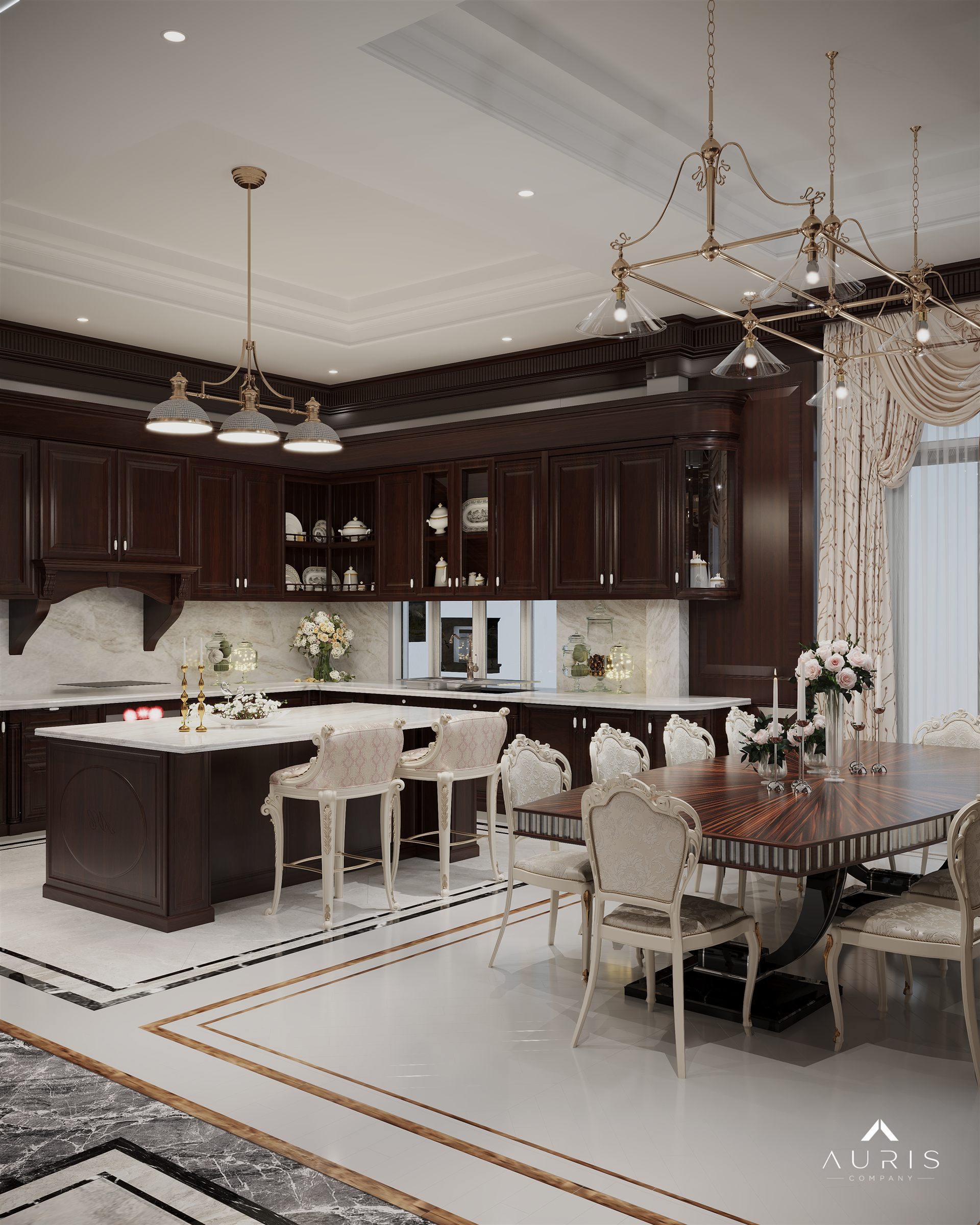 Refined moulding and material detail