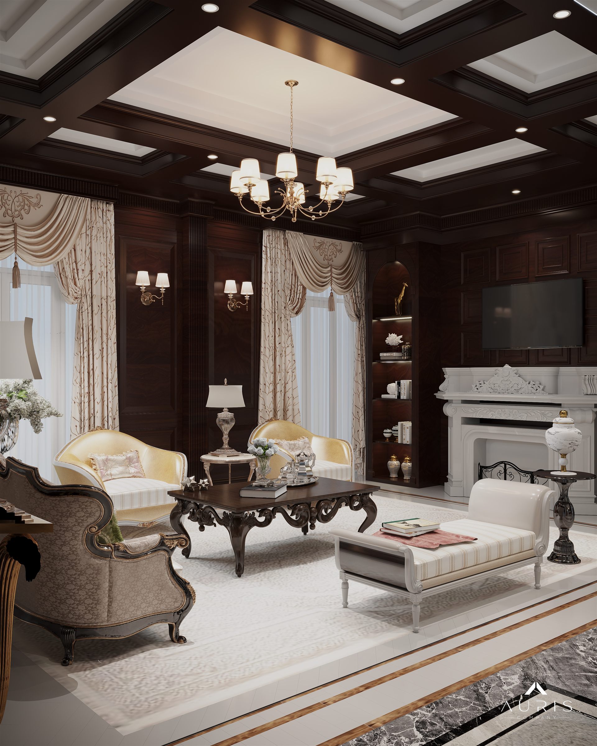 Luxury neoclassical residence in the UAE