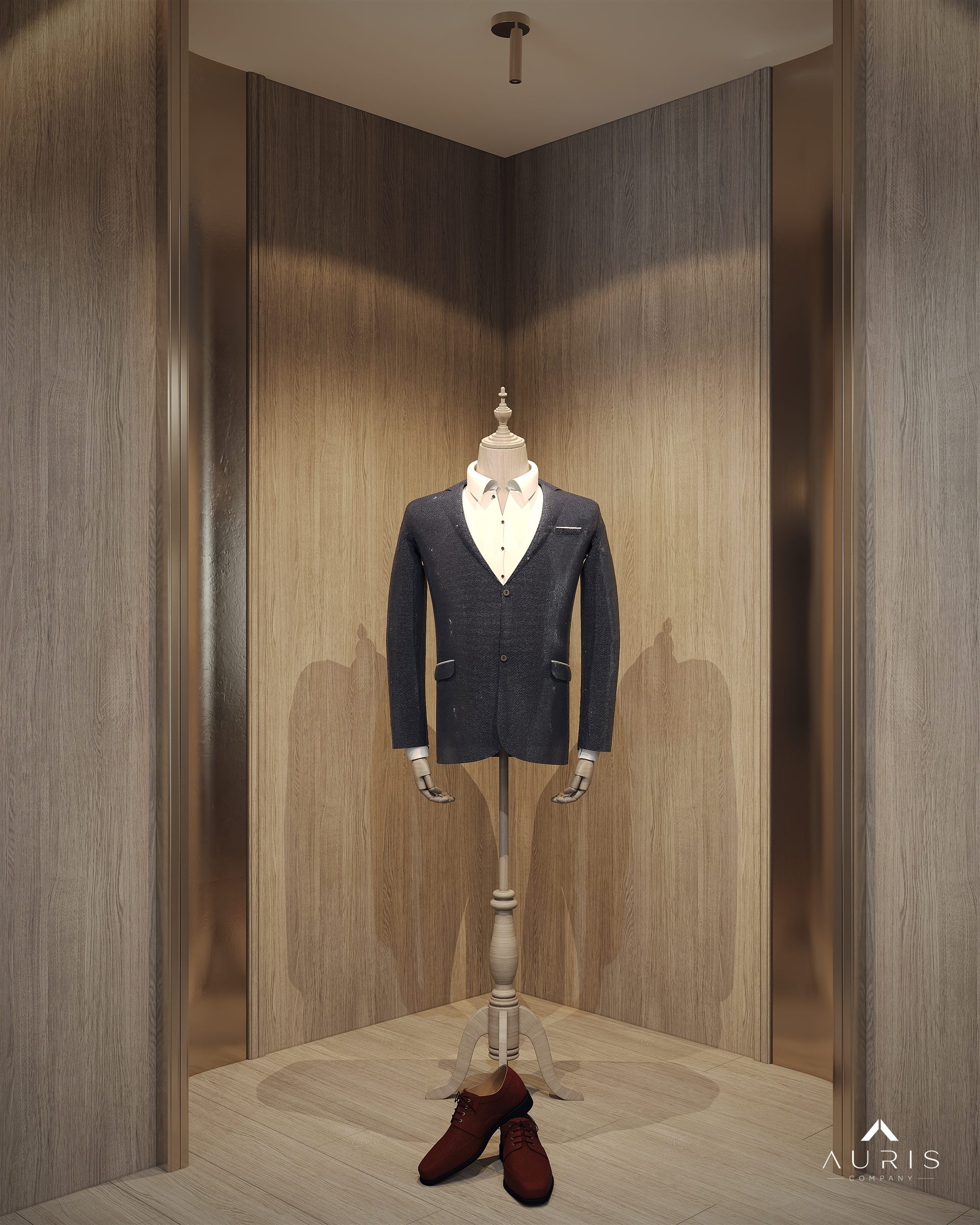Retail lighting and branded interior design