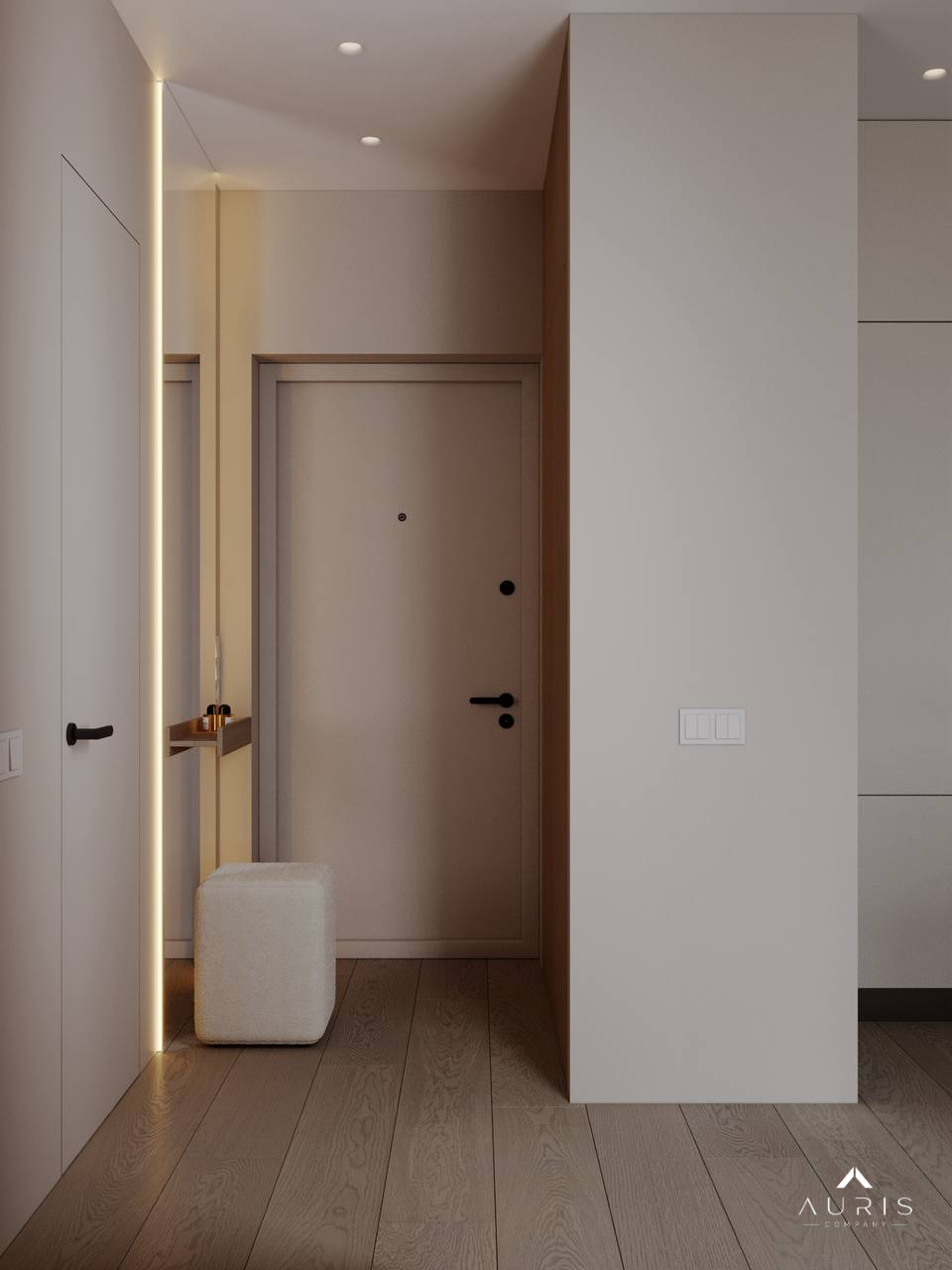 Light filled minimalist residence in the UAE