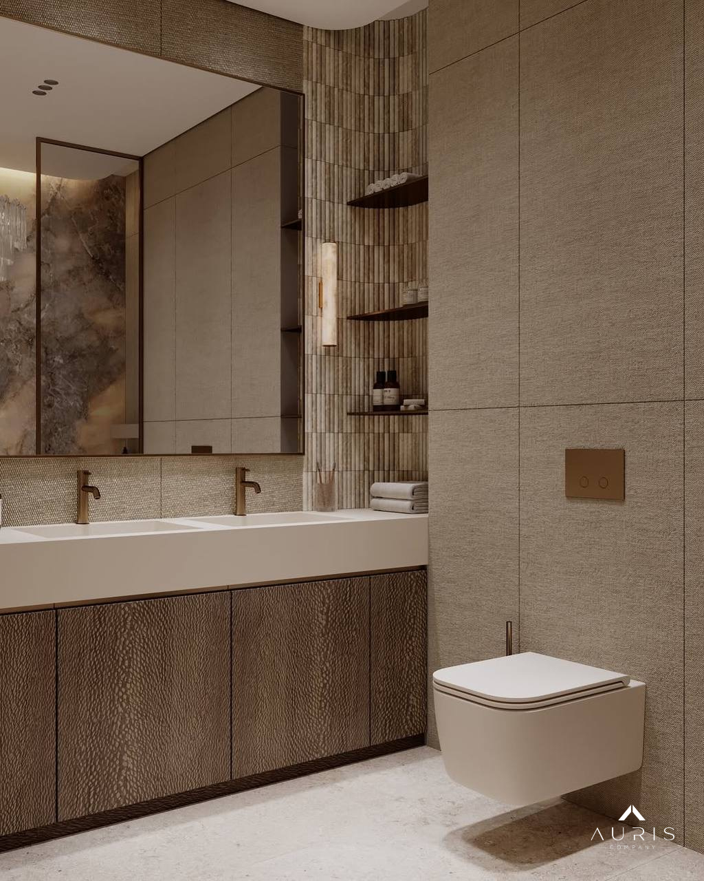 Bathroom interior design in Dubai