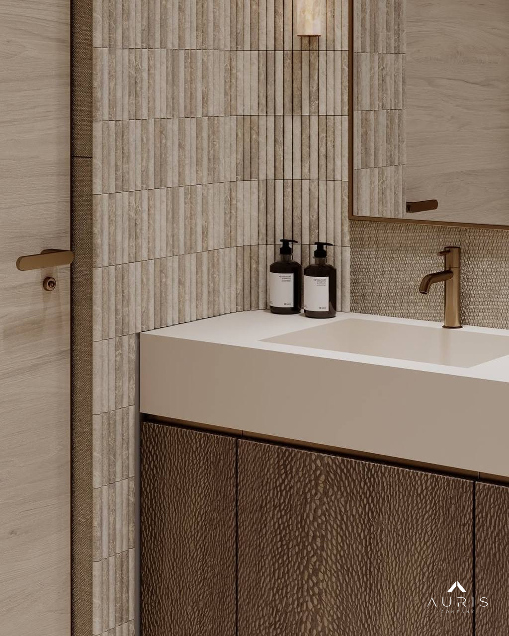 Spa inspired bathroom design by Auris