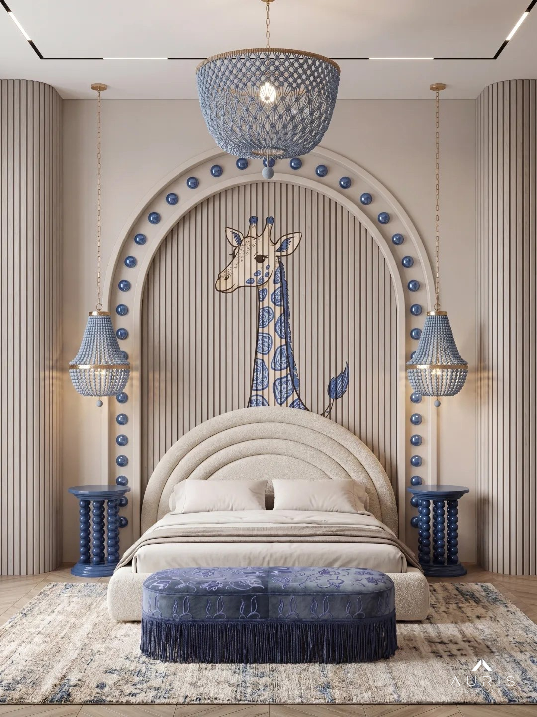 Playful children's interior concept